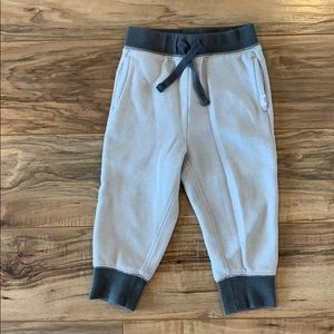 Gray toddler boy GAP joggers